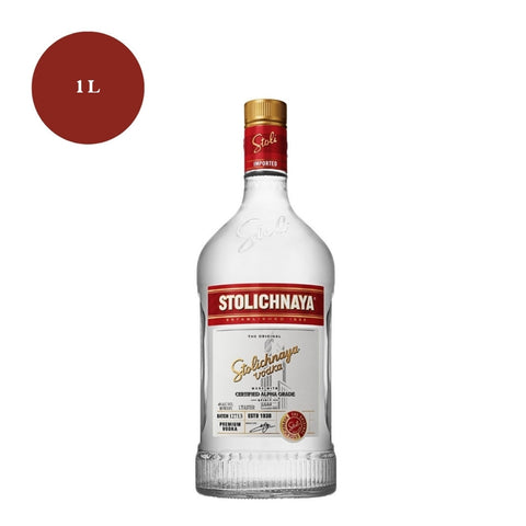 Stolichnaya Premium Vodka 1L