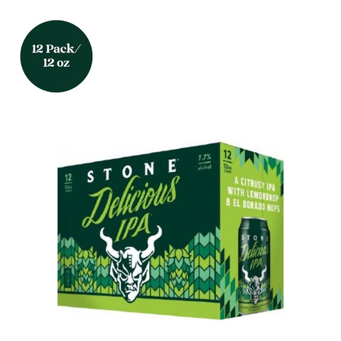 Stone Delicious IPA Beer 12pk 12 fl oz can