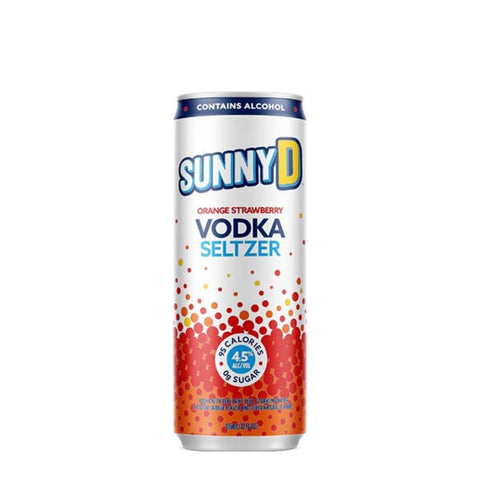 Sunny D Vodka Seltzer Strawberry 12 fl oz