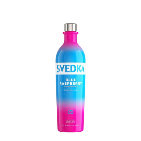 Svedka Blue Raspberry Flavored Vodka 750mL