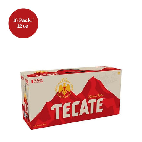 Tecate Beer 18pk 12 fl oz Can