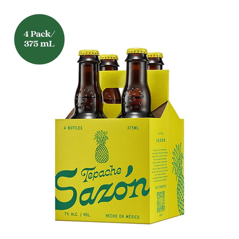 Tepache Sazon Pineapple 4pk 375mL