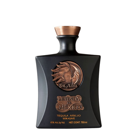 Tequila Leyenda De Mexico Añejo (Sol y Luna) 750mL