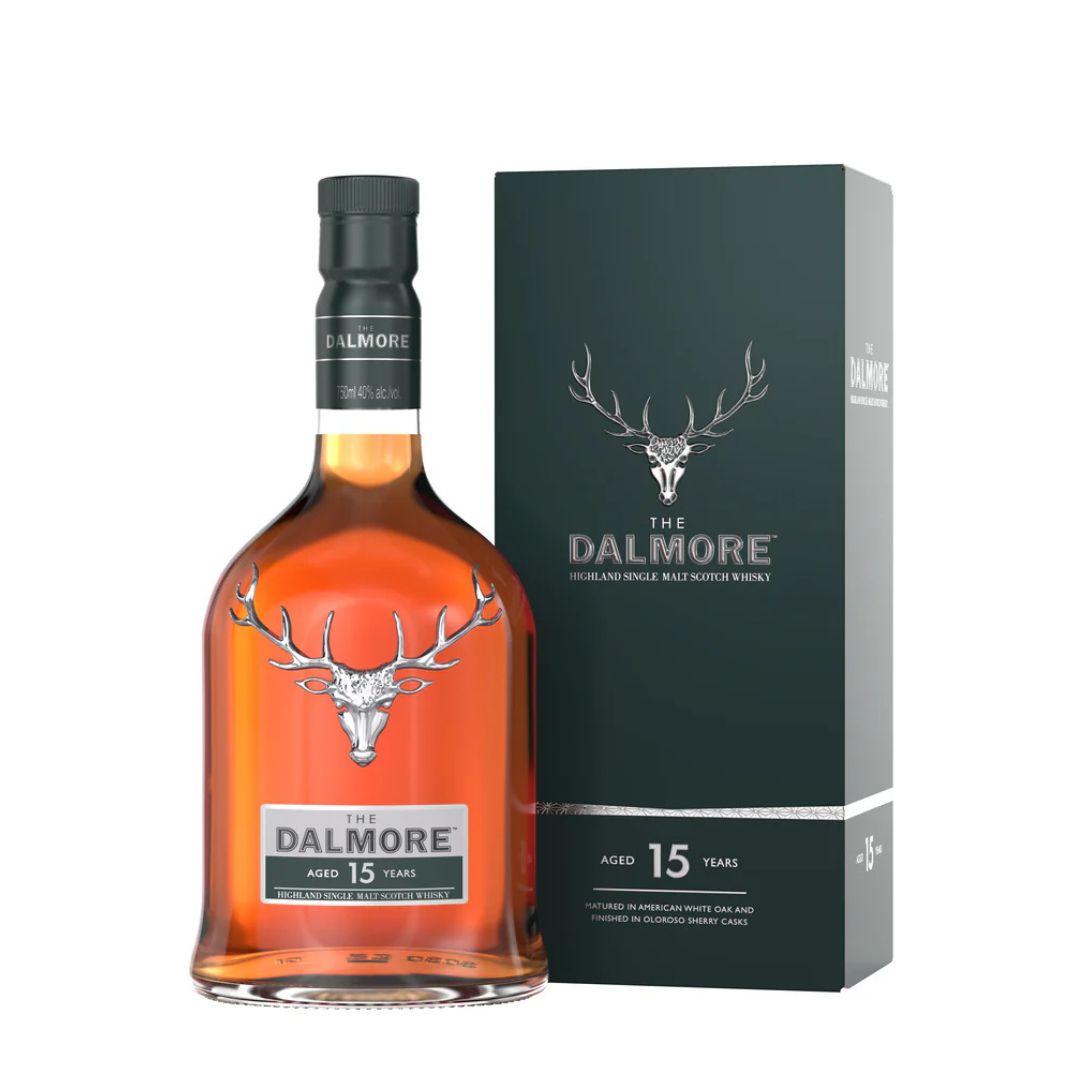 The Dalmore 15 Year Single Malt Scotch Whisky 750mL