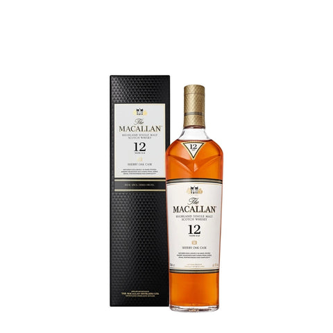 The Macallan Sherry Oak Cask 12YR Whisky 750mL