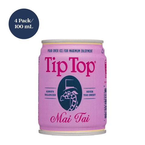 Tip Top Proper Cocktails Mai Tai RTD Cocktail 4pk 100mL