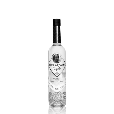 Tres Aromas Blanco Fino Tequila 750mL