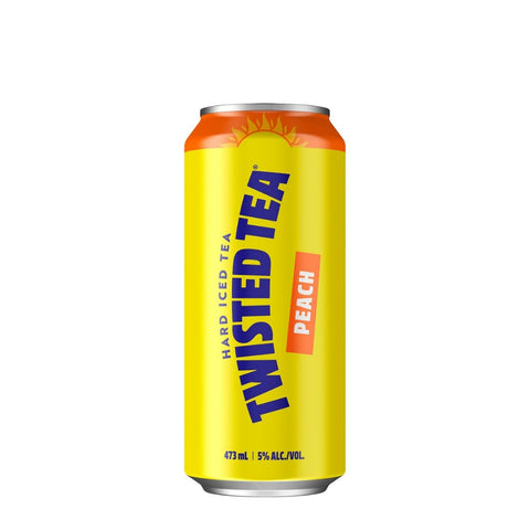 Twisted Tea Peach Hard Iced Tea 24 fl oz