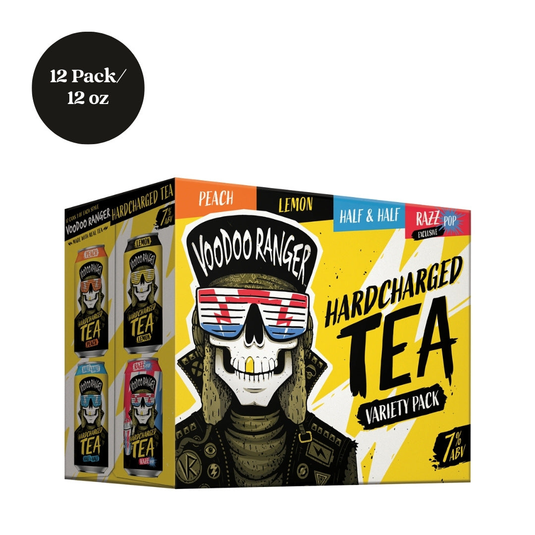 Voodoo Ranger Hardcharged Tea Variety Pack 12pk 12 fl oz Cans – MMWL