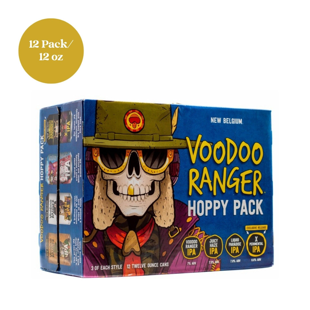 New Belgium Voodoo Ranger Hoppy Pack IPA 12pk 12 fl oz – MMWL