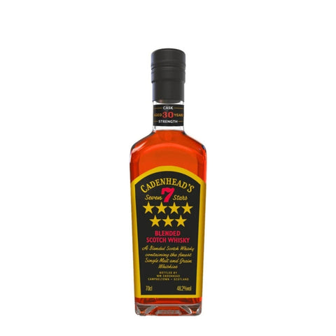 WM Cadenhead 7 Stars 30yr Blended Scotch 750mL