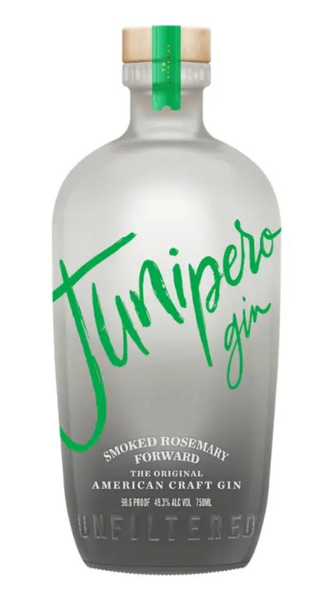 Junipero Gin Smoked Rosemary Forward American Craft Gin 750mL