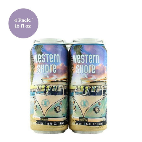 Western Shore IIPA Burgeon 4pk 16 fl oz