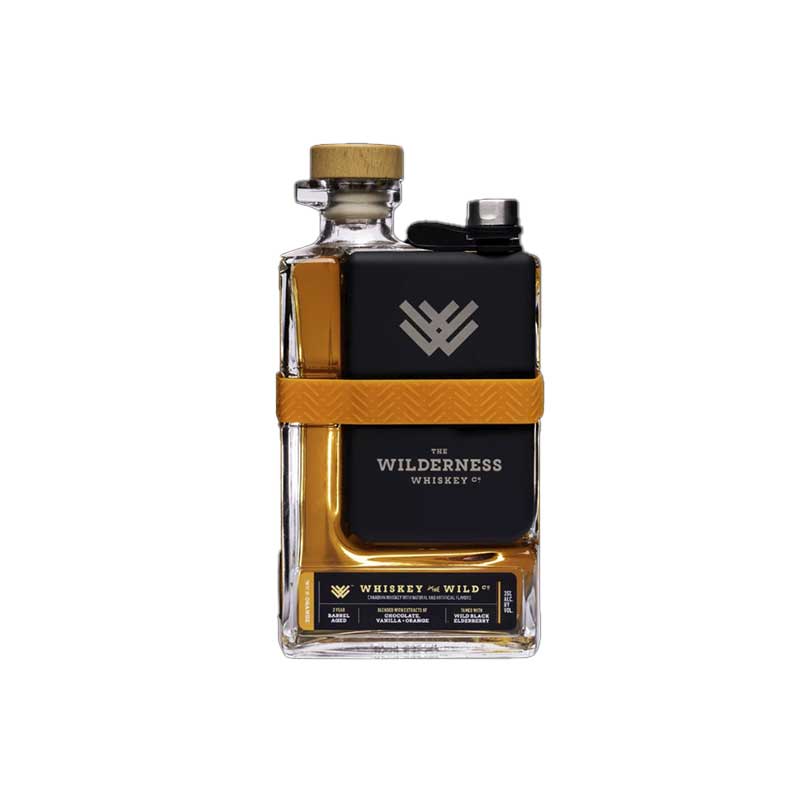 Whiskey in the Wild The Wilderness Whiskey 3yr Barrel Aged Canadian Whiskey (Chocolate, Vanilla & Orange) 750ml