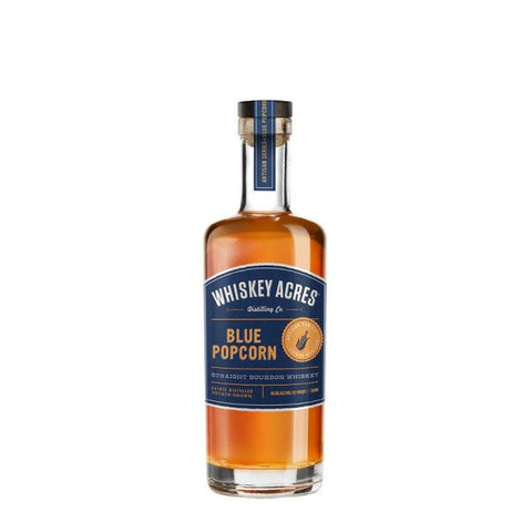 Whiskey Acres Blue Popcorn Bourbon Whiskey 750mL