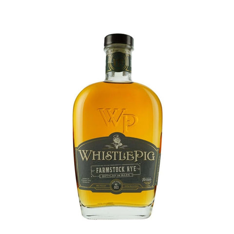 WhistlePig Farmstock Rye  86PF Bottled in Barn Whiskey 750mL