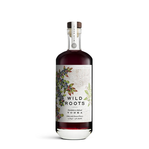 Wild Roots Huckleberry Vodka 750mL