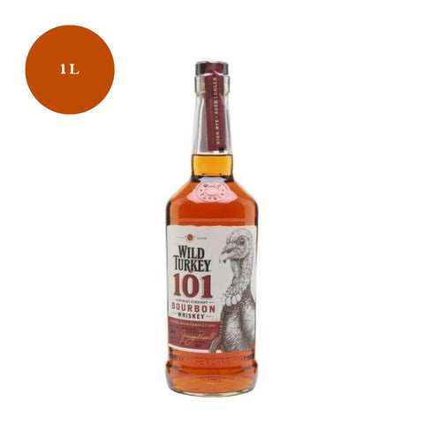 Wild Turkey 101 Bourbon Whiskey 1L