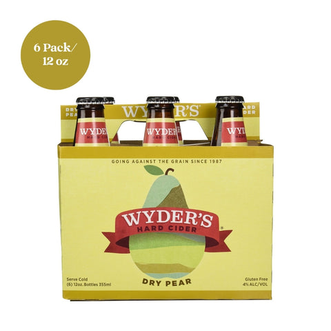 Wyder's Dry Pear Hard Cider 6pk 12 fl oz