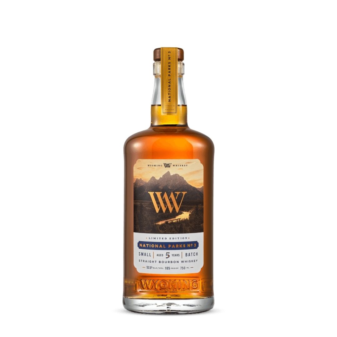 Wyoming Whiskey 5 Years Straight Bourbon National Park No. 3 750mL
