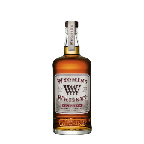 Wyoming Whiskey Double Cask Straight Bourbon Whiskey Sherry Cask Finish 750mL