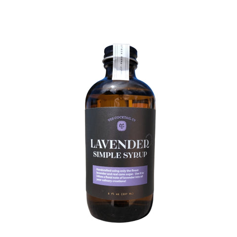 Yes Cocktail Co Lavender Simple Syrup 237mL