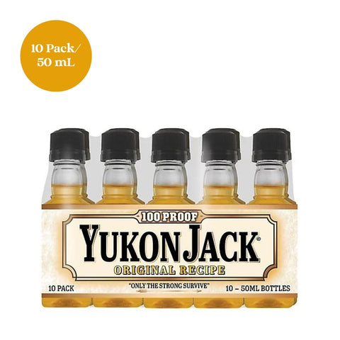 Yukon Jack Whisky 10 pk 50mL