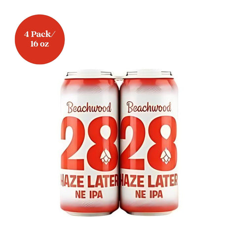 Beechwood 28Haze Later IPA 4pk 16 fl oz