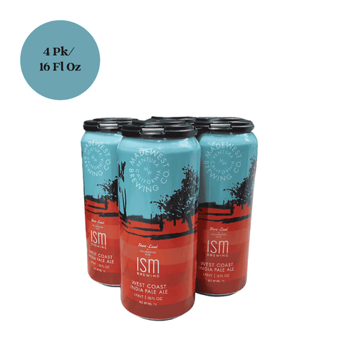 MadeWest Brewing Short-Lived Collaboration w/ ISM Brewing West Coast India Pale Ale 4pk 16 fl oz