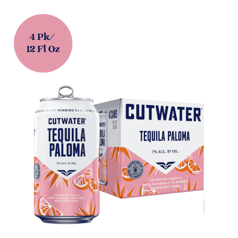Cutwater Tequila Paloma RTD Cocktail 4pk 12 fl oz Cans