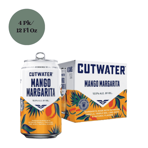 Cutwater Mango Margarita RTD Cocktail 4pk 12oz Cans