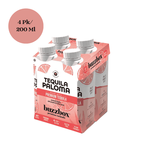 Buzzbox Tequila Paloma 4pk 200mL