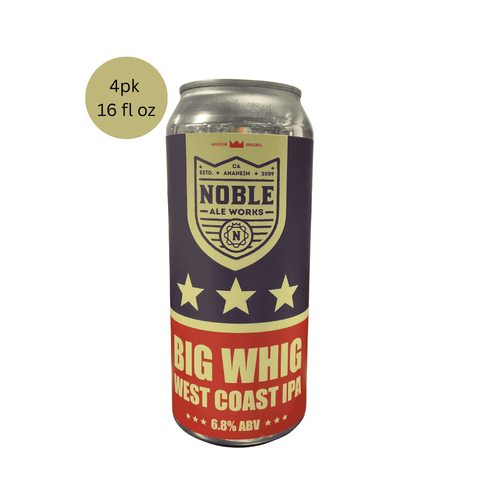 Noble Ale Works Big Whig IPA Beer 4pk 16 fl oz Cans