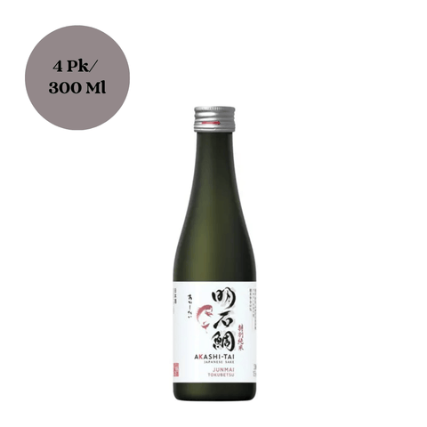 Akashi Tai Junmai Tokubetsu 4pk 300mL
