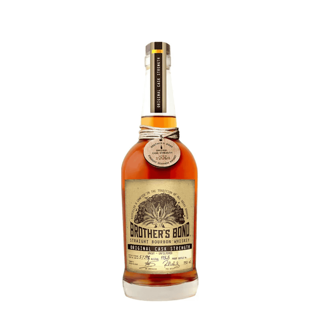 Brother's Bond Straight Bourbon Whiskey Original Cask Strength 750mL