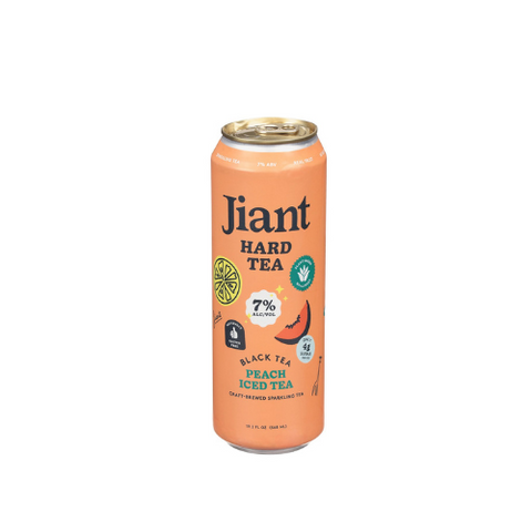 Jiant Hard Tea Peach 19.2 fl oz Can