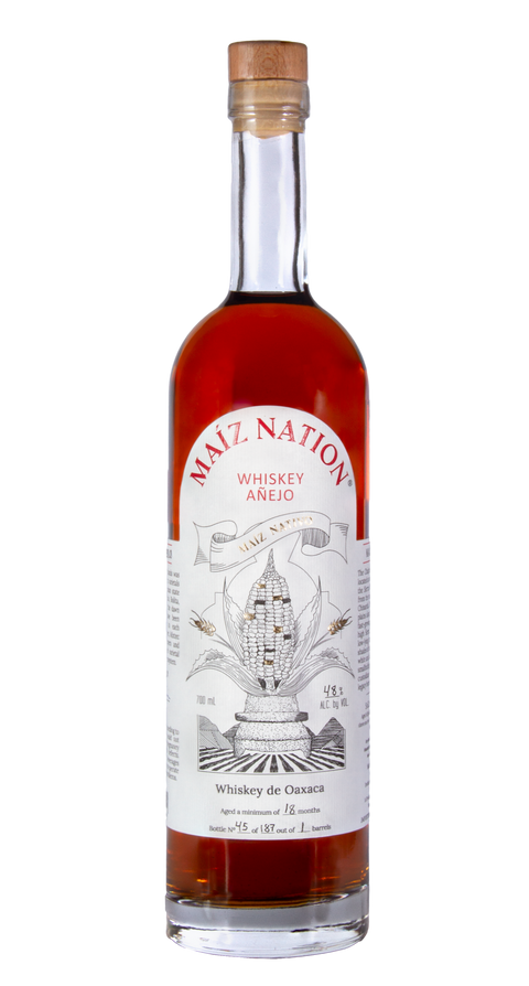 Maiz Nation Añejo Whiskey 96 PF 700mL