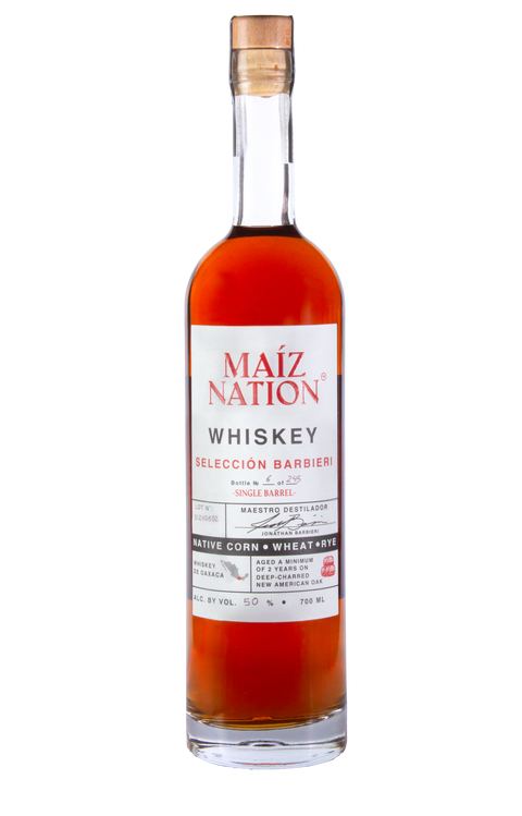 Maiz Nation Seleccion Barbieri Whiskey 100 PF 700mL