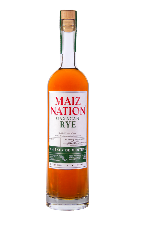 Maiz Nation Rye Whiskey 88 PF 700mL