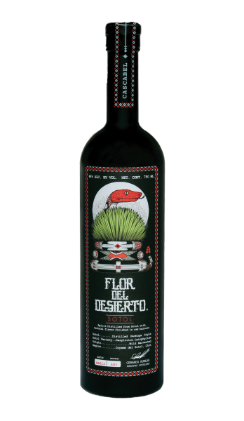 Flor Del Desierto Sotol Cascabel (Snake Pechuga) Agave Spirits 750mL